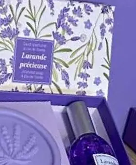 Coffret Lavande précieuse : savon et eau de toilette